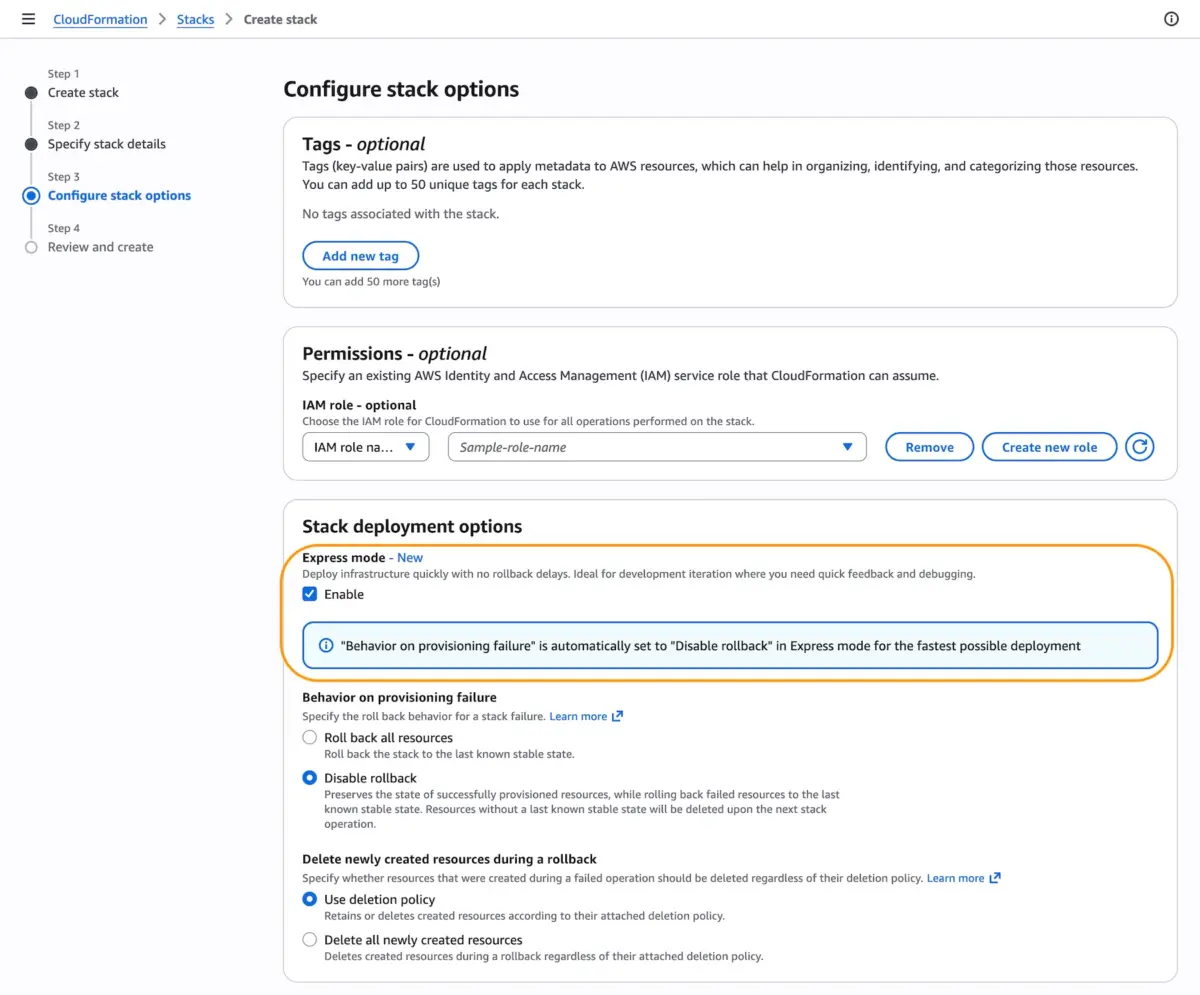 Accelerating the Cloud: AWS Unveils CloudFormation Express Mode to Slash Infrastructure Deployment Times by Up to 4x