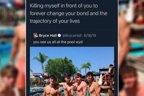 Anatomy of a Viral Phenomenon: How a Bryce Hall Tweet Spawned the "Killing Myself In Front Of You" Meme