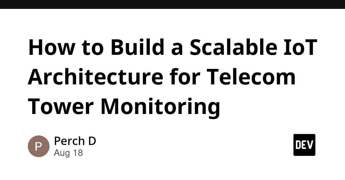 Architecting the Future of Telecommunications: Next-Generation IoT Frameworks for Distributed Tower Networks