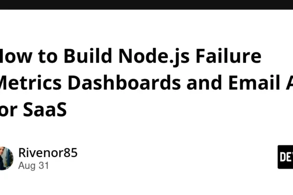 Engineering Lean Observability: Building Lightweight Custom Failure Metrics and Node.js Alert Loops for EdTech SaaS