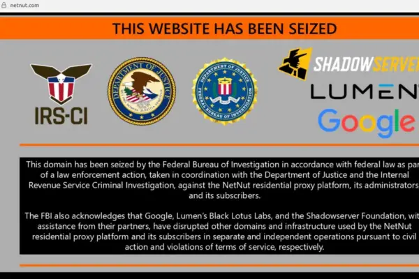 FBI and Global Tech Coalition Dismantle NetNut and Popa Botnet in Major Blow to Cybercrime