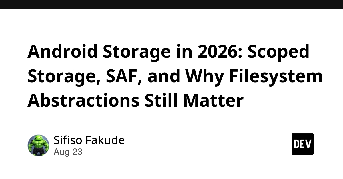 Mastering Modern Android Storage: The Architectural Shift Beyond java.io.File