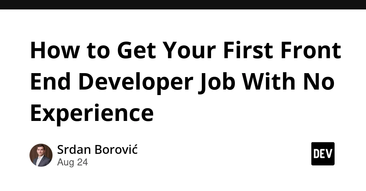 Navigating the Modern Front-End Job Market: A Definitive Guide for Junior Developers