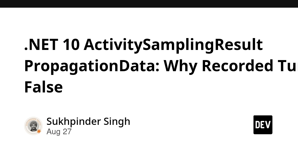 Navigating the Shift: How .NET 10 Redefines Activity Sampling and Breaks Custom Propagation Rules