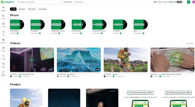 The Evolution of LimeWire: From P2P Infamy to an AI-Powered Content Creation and Monetization Ecosystem