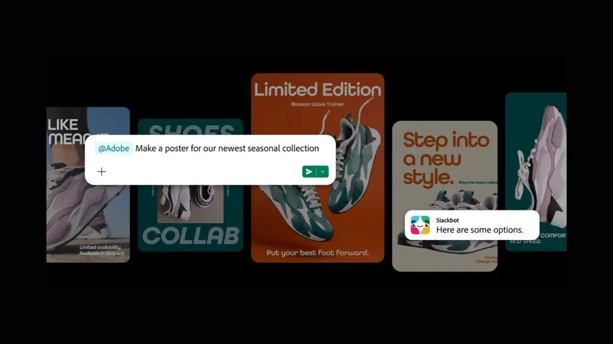 Adobe Brings Over 70 Creative and Productivity Tools to Slack in a Major Generative AI Integration