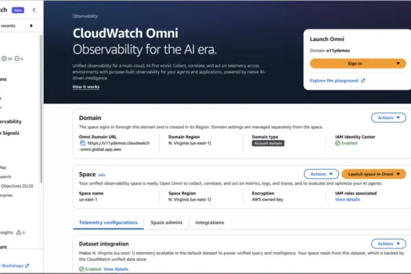 Amazon Redefines System Diagnostics with CloudWatch Omni: An AI-Driven Observability Suite for Modern Applications and Autonomous Agents