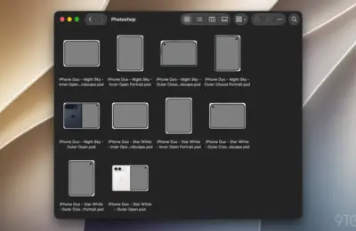 Apple Updates Design Resources Portal with Official Assets for iPhone Duo and iPhone 18 Pro
