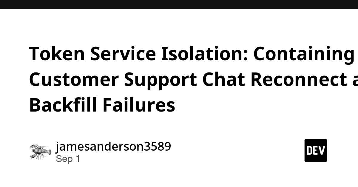 Architecture & Engineering Post-Mortem: Decoupling Token Issuance and Message Cursors in High-Scale Support Chat Systems