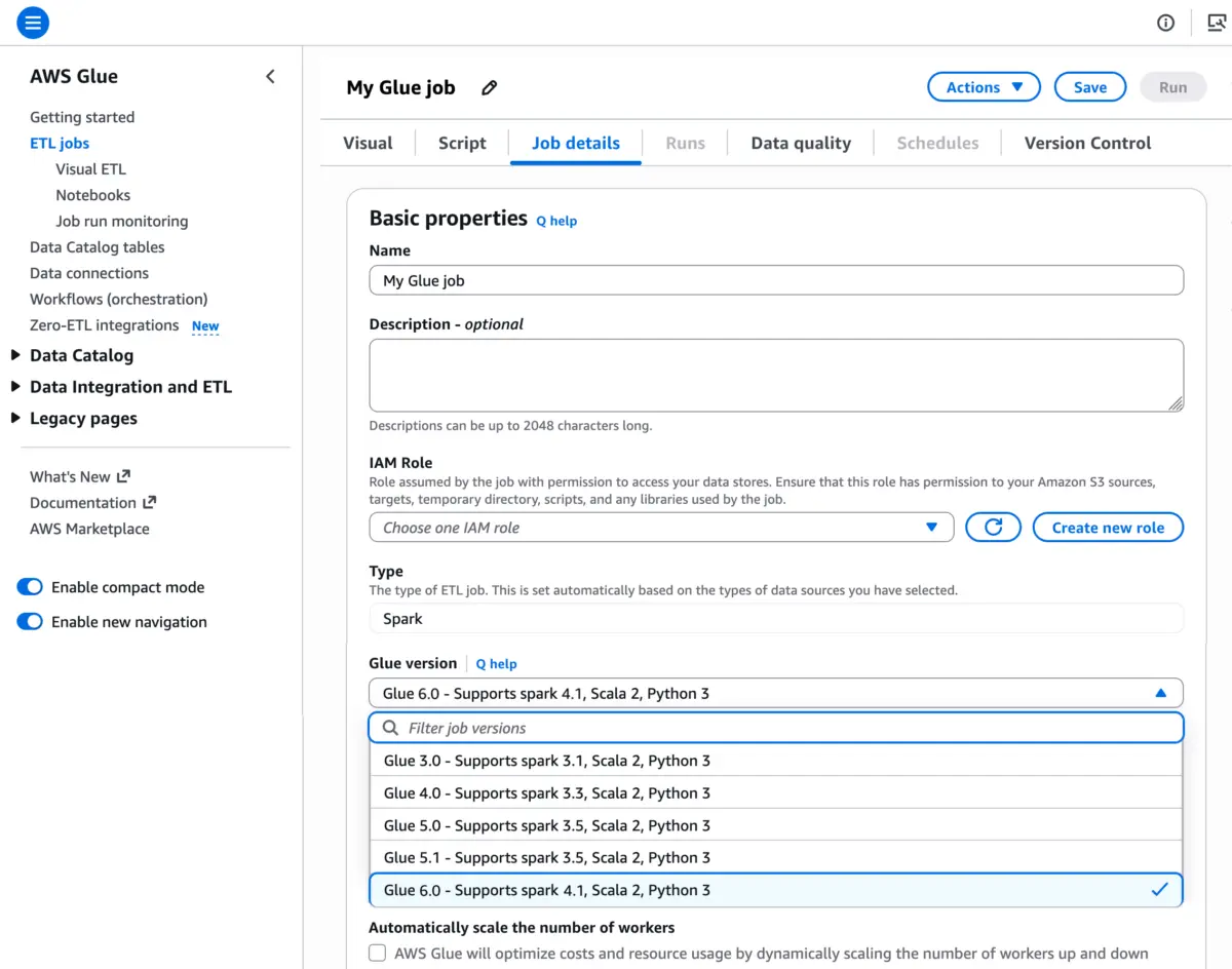 AWS Glue 6.0 Redefines Serverless Data Processing with 30% Lower Pricing and Full Apache Iceberg v3 Integration