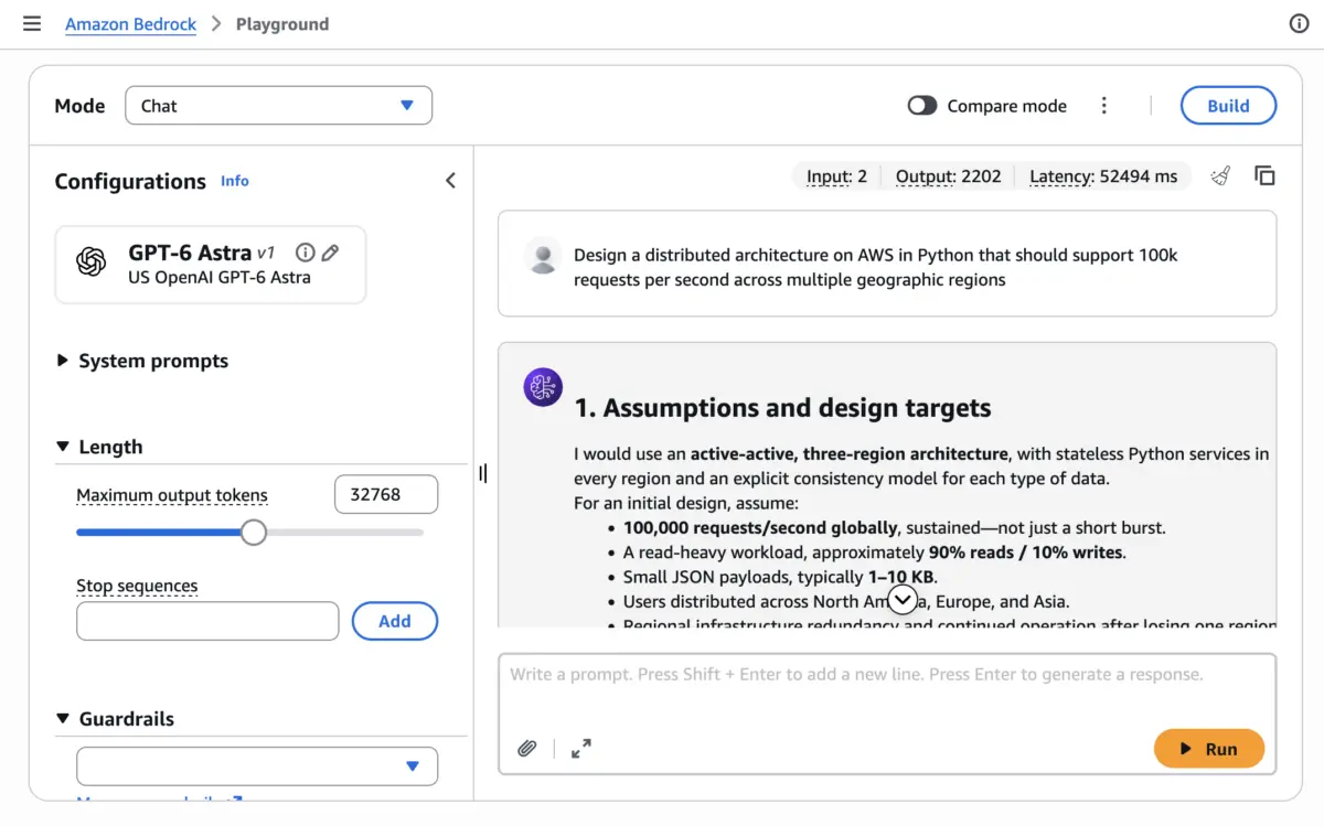 Breaking Boundaries in Cloud and AI: OpenAI’s GPT-6 Astra Lands on Amazon Bedrock Alongside a Slew of New AWS Capabilities