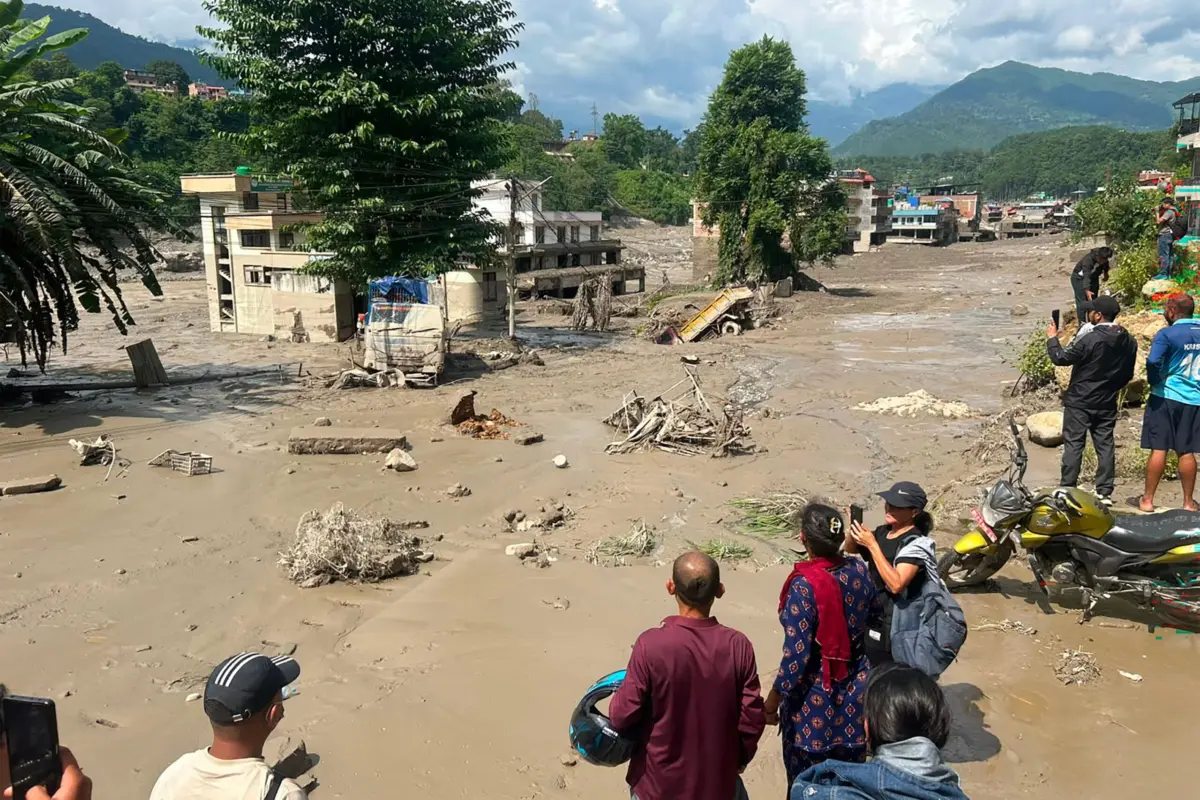 Catastrophe in the Himalayas: Glacier Collapse Triggers Deadly Flash Floods on the Nepal-Tibet Border