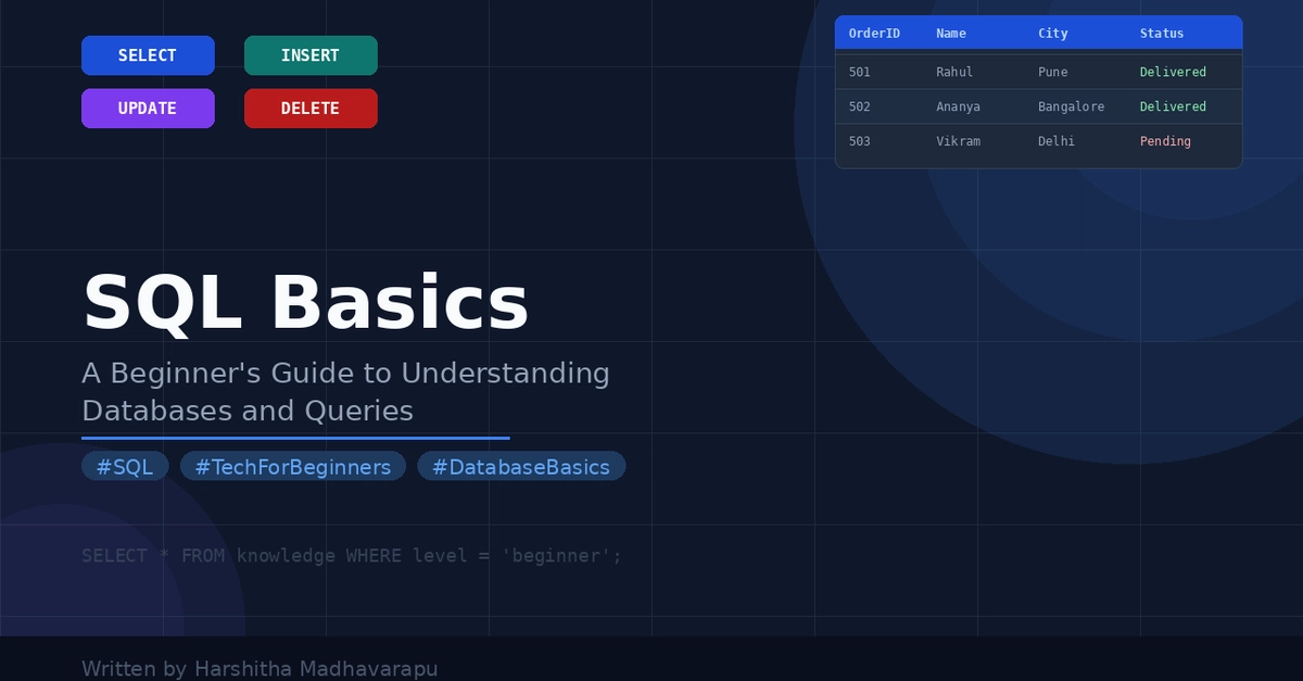 Demystifying the Backbone of Modern Data: A Comprehensive Real-World Guide to SQL Databases and Queries