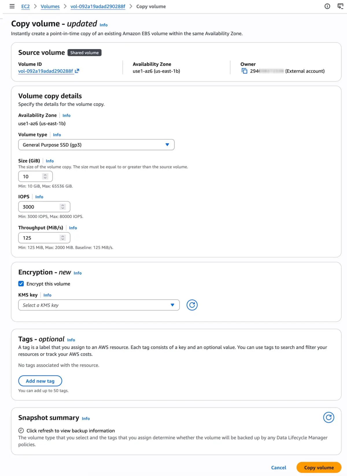 Empowering Multi-Account Architecture: Amazon Web Services Introduces Cross-Account Copy for Amazon EBS Volume Clones