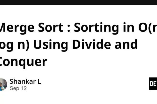 Mastering the Divide-and-Conquer Paradigm: A Comprehensive Architectural Review of Merge Sort