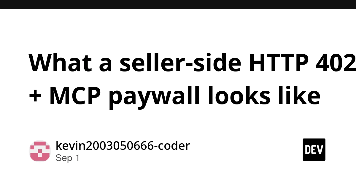 Monetizing the Machine Economy: Inside the Architecture of x402-micro-tollgate and the Rise of HTTP 402 Paywalls for AI Agents