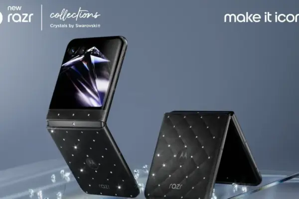 Motorola Doubles Down on Luxury Tech: The Swarovski-Encrusted Razr and Moto Watch Ultra Debut