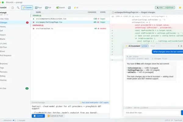 Next-Gen Version Control: Inside the Development of PrismGit, the Open-Source Git Client Powered by Autonomous AI Agent Loops