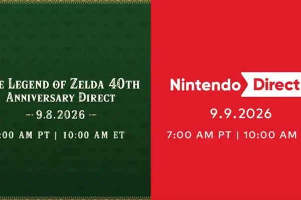 Nintendo Announces Back-to-Back September Showcases: A 40th Anniversary Celebration for Zelda Followed by a Packed 45-Minute Nintendo Direct