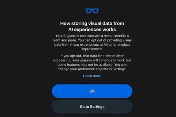 Protecting Your Privacy: How to Stop Meta from Training AI on Your Smart Glasses’ Visual Data