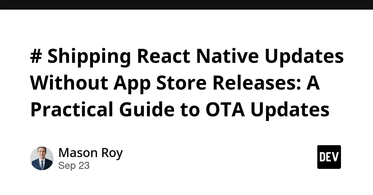 Streamlining Production: A Comprehensive Guide to Over-The-Air (OTA) Updates in React Native and Expo