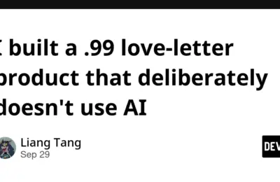 The Anti-Generative Movement: Why One Developer is Rejecting AI to Bring Authenticity Back to Digital Romance