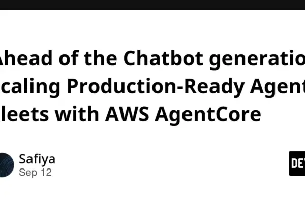 The Architecture of Autonomy: How AWS Is Rebuilding the Enterprise AI Fleet