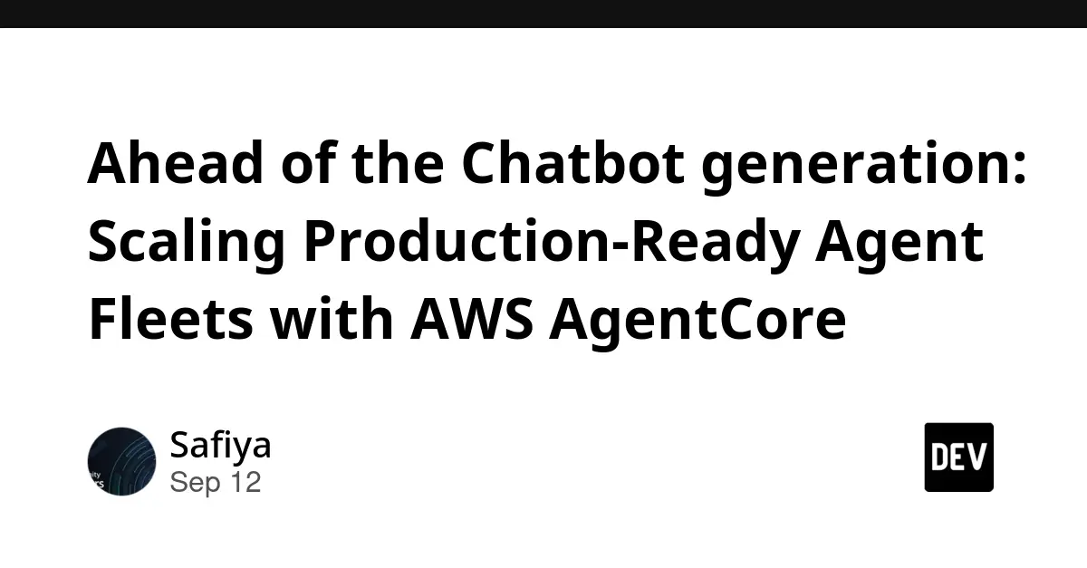The Architecture of Autonomy: How AWS Is Rebuilding the Enterprise AI Fleet