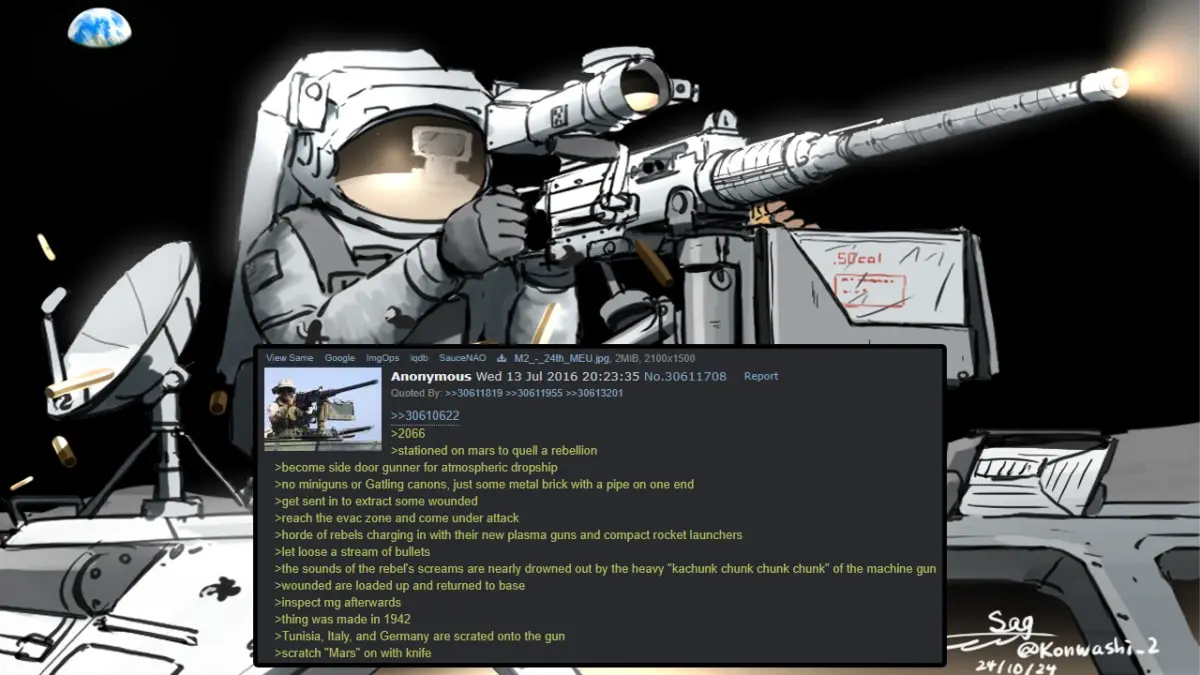 The Eternal "Ma Deuce": How the M2 Browning Copypasta Became an Internet Immortal