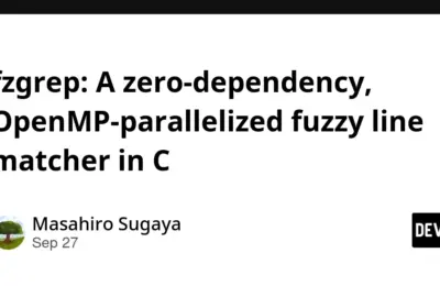 The Evolution of Command-Line Text Filtering: Introducing fzgrep, a Zero-Dependency, OpenMP-Parallelized Fuzzy Line Matcher in C
