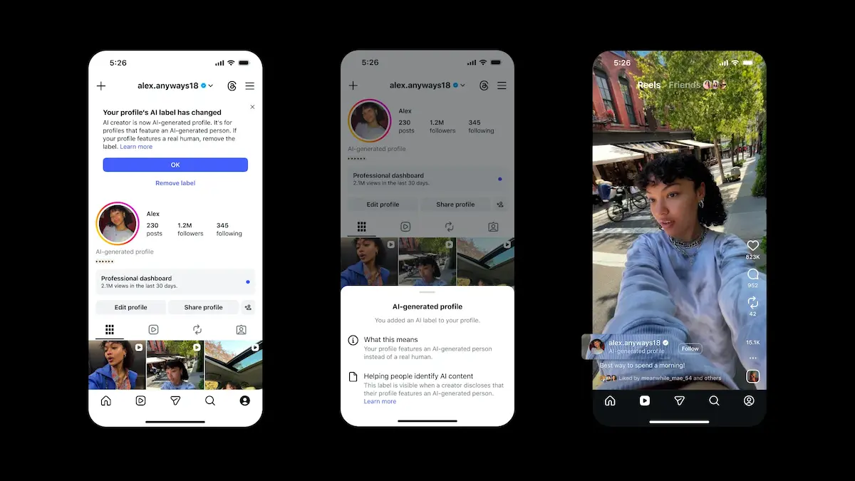 The Illusion of Humanity: Instagram Imposes Algorithmic Penalties on Unlabeled AI-Generated Profiles