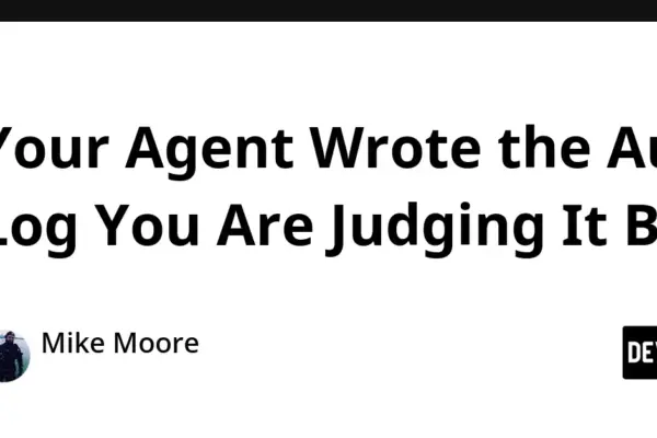 The Illusion of Oversight: Why AI Agent Audit Logs Are Broken and How to Fix Them