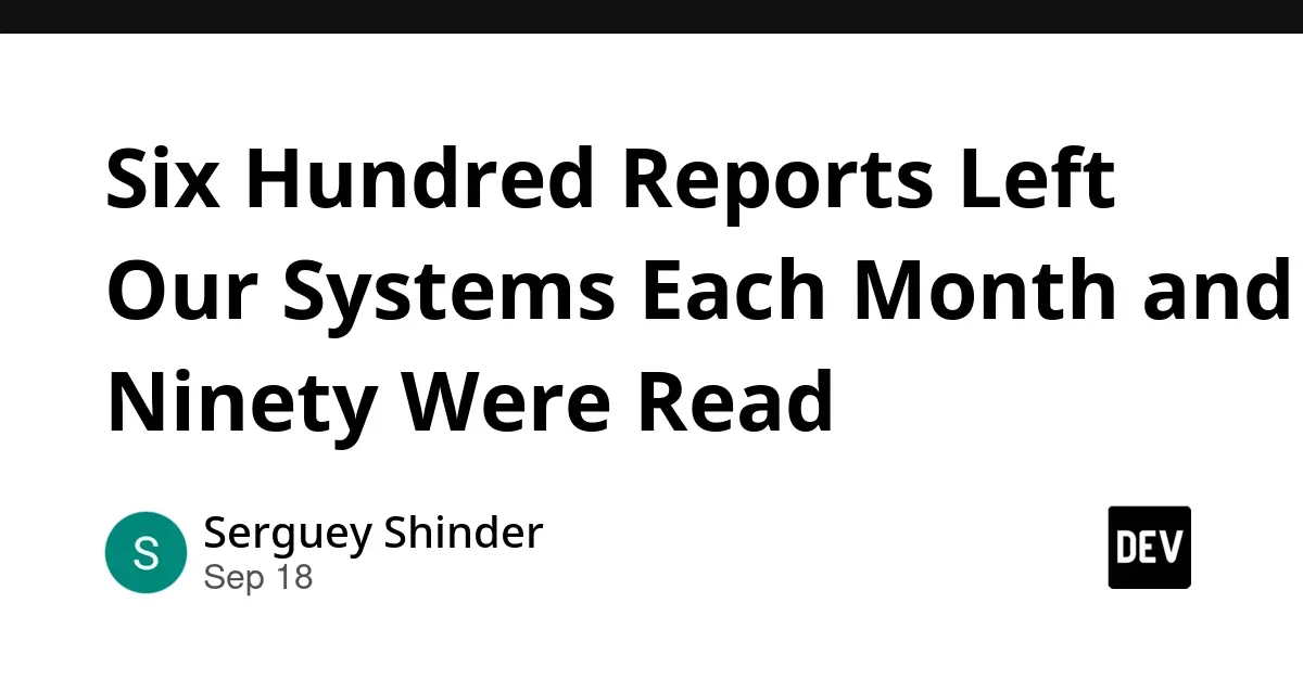 The Silent Data Swamp: How One Company Uncovered a Massive Legacy Reporting Crisis—and Saved Thousands