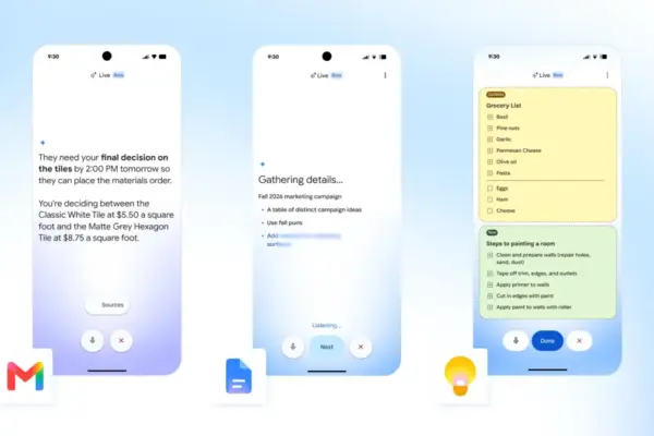 The Voice-First Productivity Shift: Google Launches ‘Live’ Conversational AI Across Gmail, Docs, and Keep