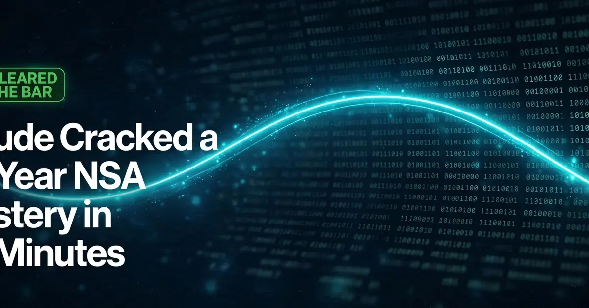 AI Cracks a 25-Year Cryptographic Mystery: Claude Uncovers the Origins of the NSA’s NIST Elliptic Curve Seeds