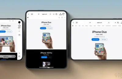 Apple Investigating Web Layout Solutions to Optimize Safari for the iPhone Duo Outer Display
