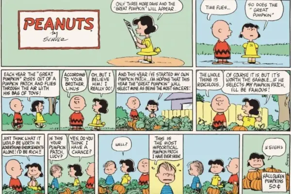 Beyond the Patch: The Untold Comic History of Charles Schulz’s Great Pumpkin