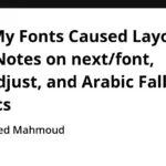 Cracking the Core Web Vitals Code: Why Font-Driven Layout Shift Breaks Bilingual Apps—and How to Fix It