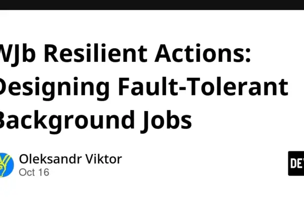 Designing for Disaster: The Engineering Mandate for Resilient Back-End Architectures