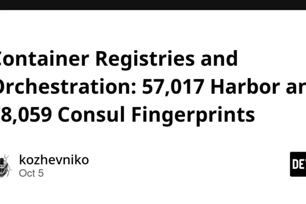 Exposing the Core: Over 135,000 Internet-Facing Harbor Registries and Consul Nodes Reveal Urgent Modern Infrastructure Risks