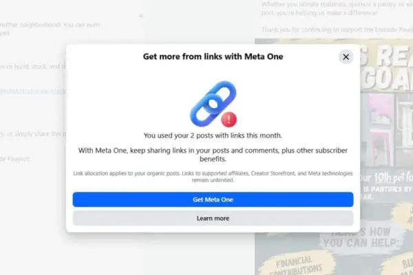 Meta’s Paywall Experiment on Link Sharing Snags Nonprofits and Government Agencies, Sparking Outcry