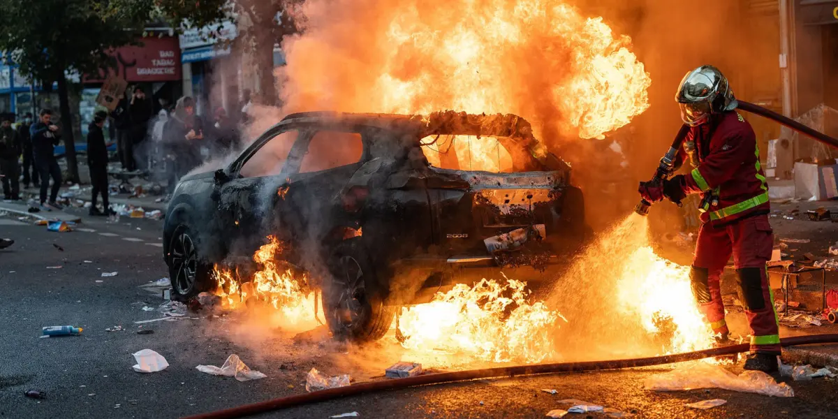 Nationwide Unrest in France Overshadows Public Demonstrations as Luxury Retailers, Including Apple, Fall Victim to Looting