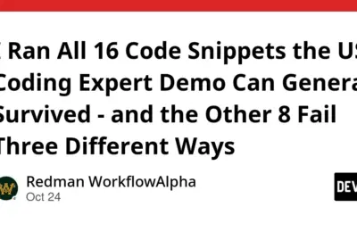 Putting WorkflowAlpha’s "USB Coding Expert" to the Test: A Forensic Breakdown of 16 Canned Code Snippets