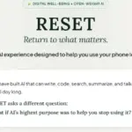 Re:Set: The Open-Source AI Application Designed to Get You Off Your Phone