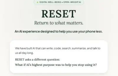Re:Set: The Open-Source AI Application Designed to Get You Off Your Phone