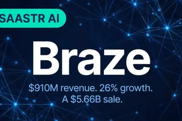 The $5.66 Billion Blueprint: Inside Salesforce’s Acquisition of Braze and What It Signals for the Future of SaaS