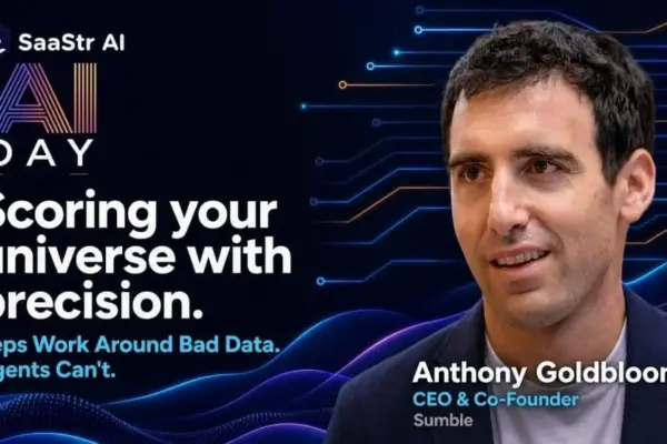 The Agent-First Revolution in Go-To-Market: Inside Anthony Goldbloom’s Sumble and the Shift From Volume to Precision