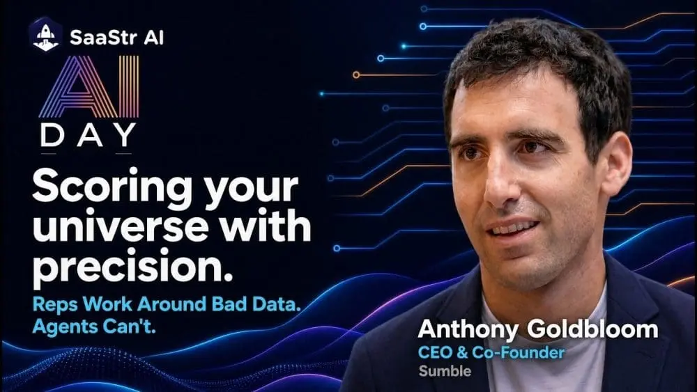 The Agent-First Revolution in Go-To-Market: Inside Anthony Goldbloom’s Sumble and the Shift From Volume to Precision