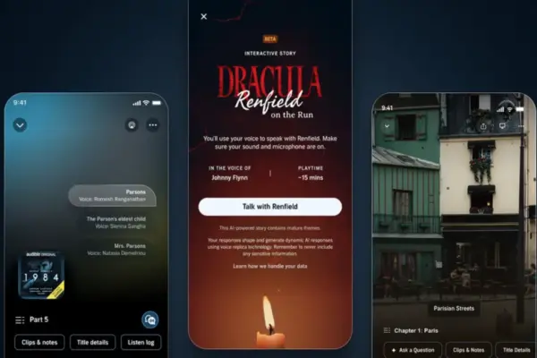 The Next Chapter in Listening: Audible Unleashes Generative AI "Interactive Stories" and Visual Enhancements