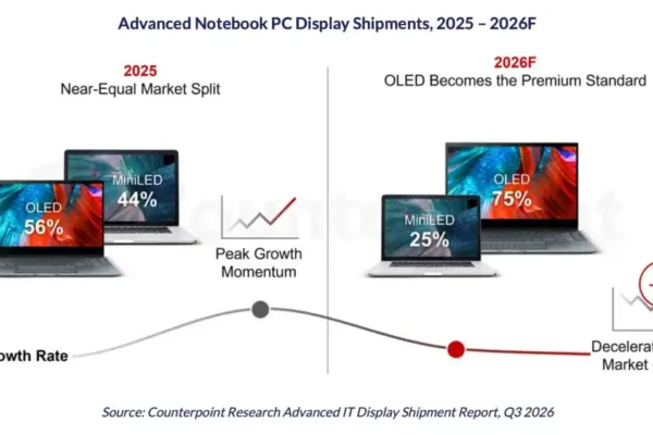 The OLED Revolution: How Apple’s Next-Gen MacBook Pro and AI PCs Are Reshaping the Global Display Market